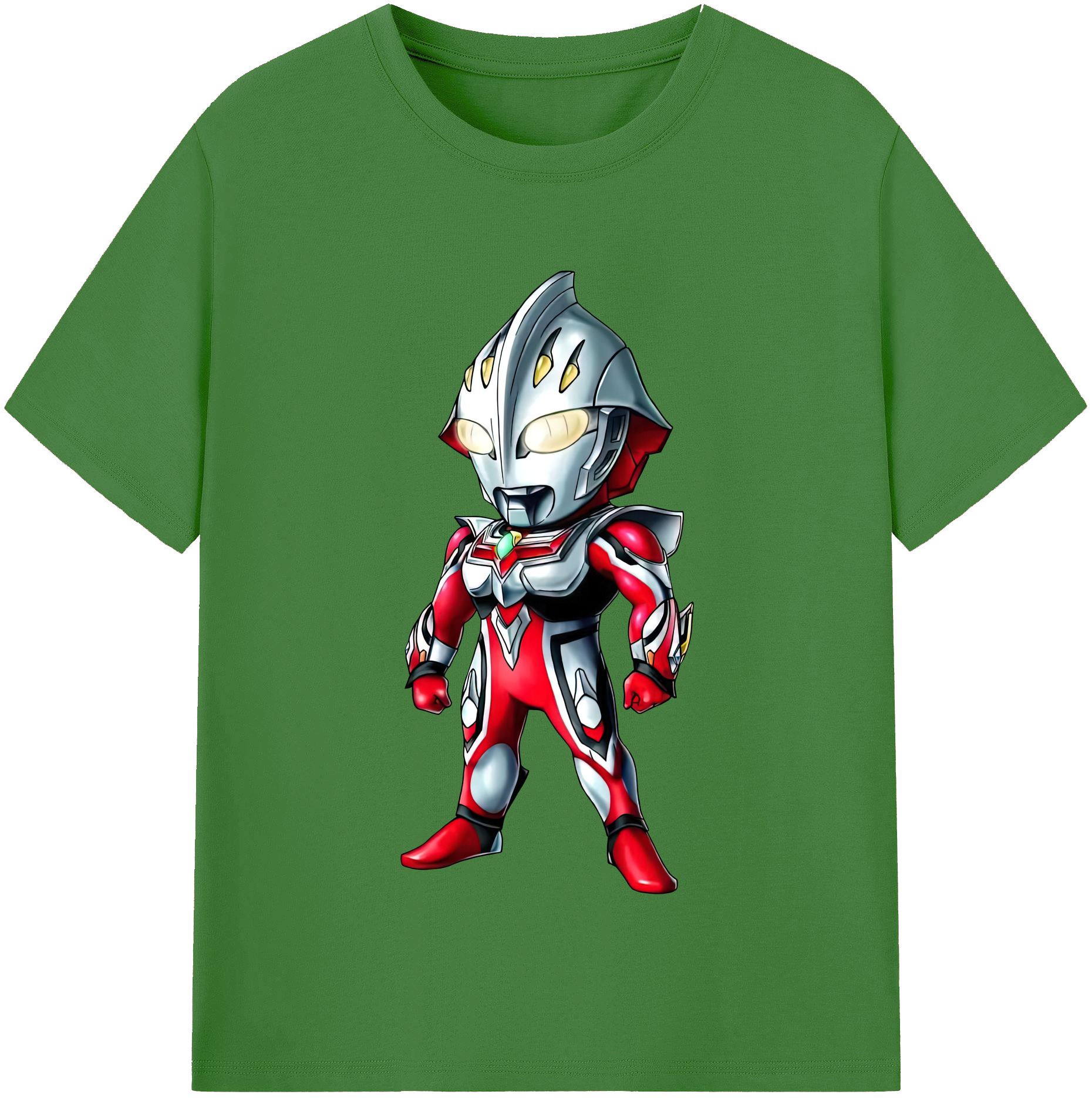 （画像用） ウルトラマン Ultraman レディースカジュアルプリントTシャツ（綿100％）